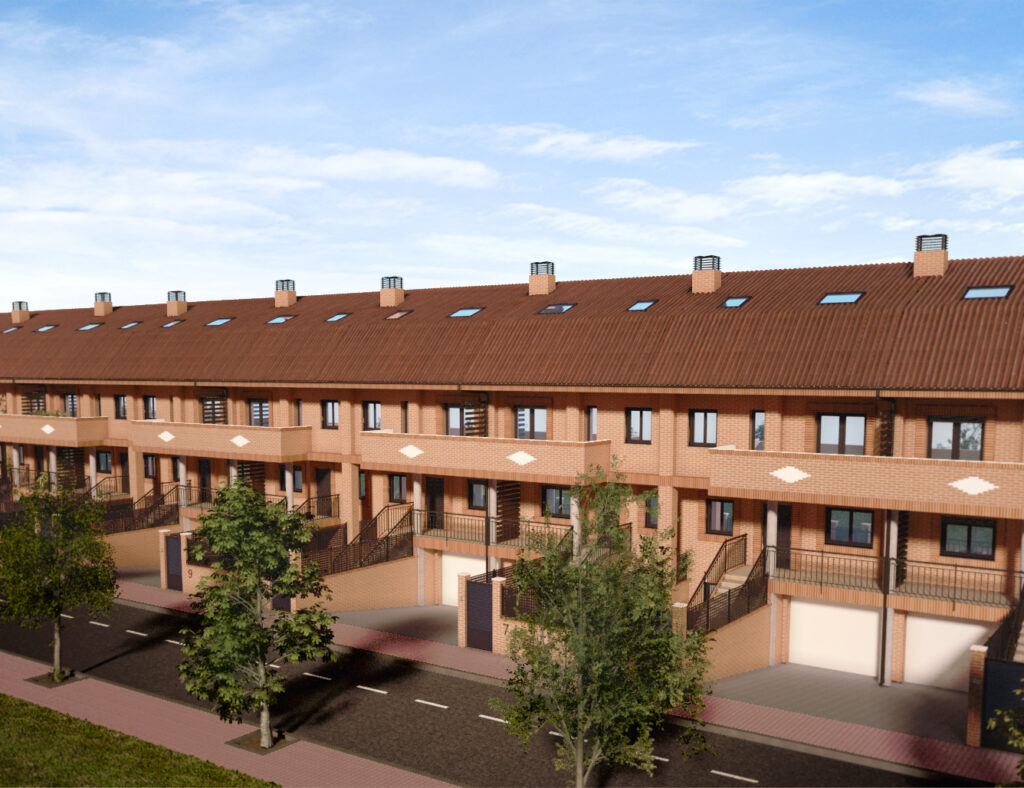 Casas con terraza en wilcox alcala de henares