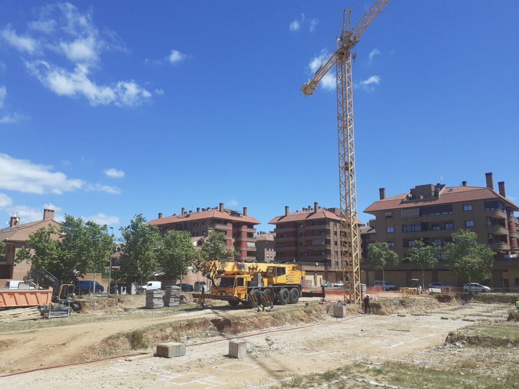 Construcción de pisos en alquiler la garena